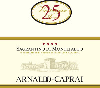 Sagrantino di Montefalco 25 Anni 2005, Arnaldo Caprai (Umbria, Italia)