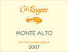 Soave Classico Monte Alto 2007, Ca' Rugate (Veneto, Italy)