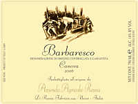 Barbaresco Canova 2006, Ressia (Piedmont, Italy)