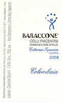 Colli Piacentini Gutturnio Superiore Colombaia 2008, Baraccone (Emilia Romagna, Italia)