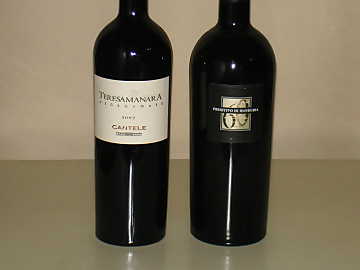 The Negroamaro and
Primitivo of our comparative tasting