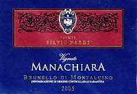Brunello di Montalcino Vigneto Manachiara 2005, Tenute Silvio Nardi (Tuscany, Italy)