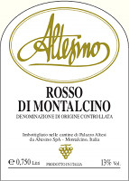 Rosso di Montalcino 2010, Altesino (Tuscany, Italy)