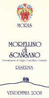 Morellino di Scansano Riserva 2008, Moris Farms (Tuscany, Italy)