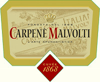 Cuvée 1868 Brut, Carpenè Malvolti (Veneto, Italy)