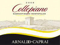 Sagrantino di Montefalco Collepiano 2008, Arnaldo Caprai (Umbria, Italy)
