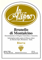 Brunello di Montalcino Riserva 2006, Altesino (Tuscany, Italy)