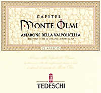 Amarone della Valpolicella Classico Capitel Monte Olmi 2007, Tedeschi (Veneto, Italia)