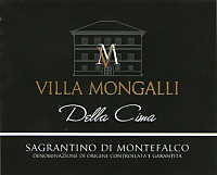 Sagrantino di Montefalco Della Cima 2004, Villa Mongalli (Umbria, Italia)