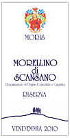 Morellino di Scansano Riserva 2010, Moris Farms (Toscana, Italia)