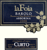 Barolo Arborina La Foia 2008, Cutro Marco (Piemonte, Italia)