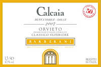 Orvieto Classico Superiore Calcaia 2007, Barberani (Umbria, Italia)