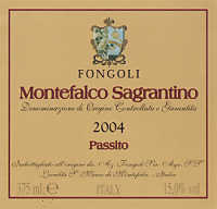 Montefalco Sagrantino Passito 2006, Fongoli (Umbria, Italia)