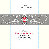 Brunello di Montalcino Vigneto Poggio Doria 2007, Tenute Silvio Nardi (Tuscany, Italy)