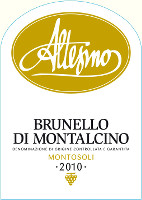 Brunello di Montalcino Montosoli 2010, Altesino (Toscana, Italia)