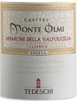 Amarone della Valpolicella Classico Riserva Capitel Monte Olmi 2009, Tedeschi (Veneto, Italia)