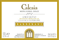 Orvieto Classico Superiore Calcaia 2012, Barberani (Umbria, Italia)