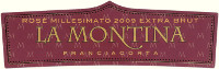 Franciacorta Rosé Extra Brut Millesimato 2009, La Montina (Lombardy, Italy)