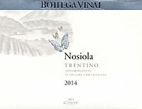 Trentino Nosiola Bottega Vinai 2014, Cavit (Trentino, Italia)