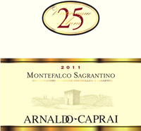 Montefalco Sagrantino 25 Anni 2011, Arnaldo Caprai (Umbria, Italy)