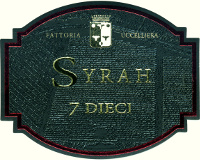 Syrah 7 Dieci 2014, Fattoria Uccelliera (Toscana, Italia)