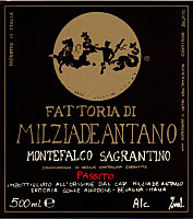Montefalco Sagrantino Passito 2011, Fattoria Colleallodole - Milziade Antano (Umbria, Italy)