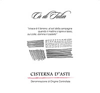 Cisterna d'Asti 2012, Cà di Tulin (Piedmont, Italy)