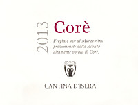 Trentino Superiore Marzemino d'Isera Corè 2013, Cantina d'Isera (Trentino, Italia)