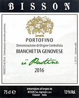 Portofino Bianchetta Genovese Ü Pastine 2016, Bisson (Liguria, Italy)