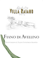 Fiano di Avellino 2016, Villa Raiano (Campania, Italy)