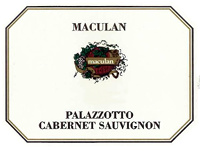 Breganze Cabernet Sauvignon Palazzotto 2014, Maculan (Veneto, Italy)
