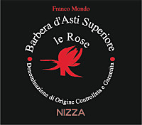 Barbera d'Asti Superiore Nizza Le Rose 2012, Franco Mondo (Piedmont, Italy)