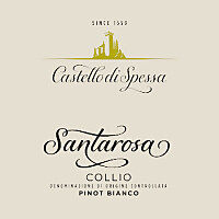 Collio Pinot Bianco Santarosa 2018, Castello di Spessa (Friuli-Venezia Giulia, Italy)