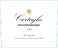Sicilia Rosso Mandrarossa Carthago 2017, Cantine Settesoli (Sicily, Italy)
