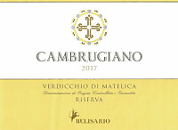 Verdicchio di Matelica Riserva Cambrugiano 2017, Belisario (Marche, Italia)