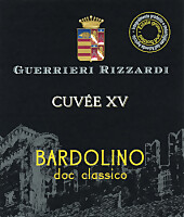 Bardolino Classico Cuvée XV 2019, Guerrieri Rizzardi (Veneto, Italia)