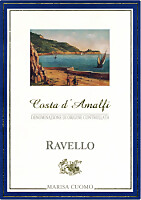 Costa d'Amalfi Ravello Bianco 2019, Marisa Cuomo (Campania, Italia)