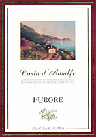 Costa d'Amalfi Furore Rosso 2019, Marisa Cuomo (Campania, Italia)