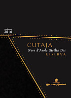 Sicilia Nero d'Avola Riserva Cutaja 2016, Caruso \& Minini (Sicilia, Italia)