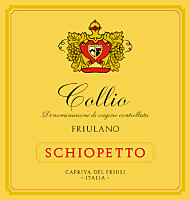Collio Friulano 2019, Schiopetto (Friuli-Venezia Giulia, Italy)