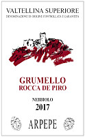 Valtellina Superiore Grumello Rocca de Piro 2017, Ar.Pe.Pe. (Lombardy, Italy)