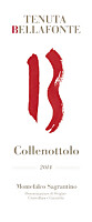 Montefalco Sagrantino Collenottolo 2014, Tenuta Bellafonte (Umbria, Italia)