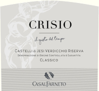 Castelli di Jesi Verdicchio Riserva Classico Crisio 2018, CasalFarneto (Marche, Italia)