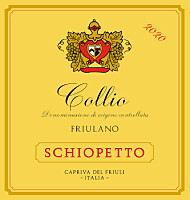 Collio Friulano 2020, Schiopetto (Friuli-Venezia Giulia, Italy)