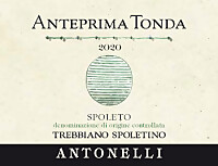 Spoleto Trebbiano Spoletino Anteprima Tonda 2020, Antonelli San Marco (Umbria, Italia)