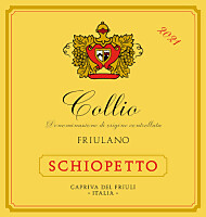 Collio Friulano 2021, Schiopetto (Friuli-Venezia Giulia, Italia)