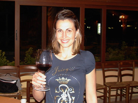 Dr. Francesca Coppi, sales manager of Bindella winery