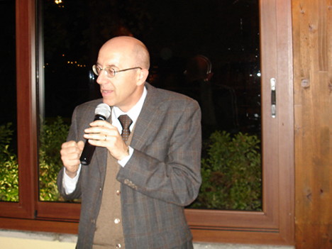 Dr. Gerardo Giuratrabocchetti during the 