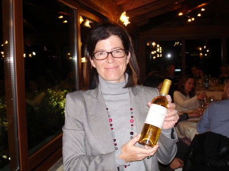 La dott.ssa Evelina Bernetti con il Maximo 2013