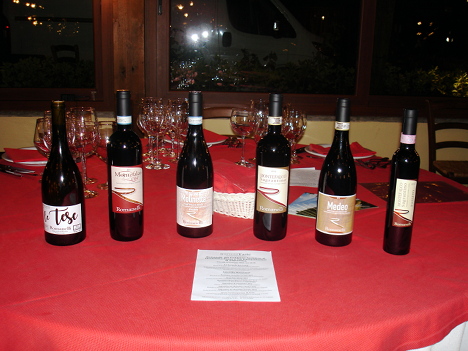 The six wines of Romanelli winery protagonists of the event